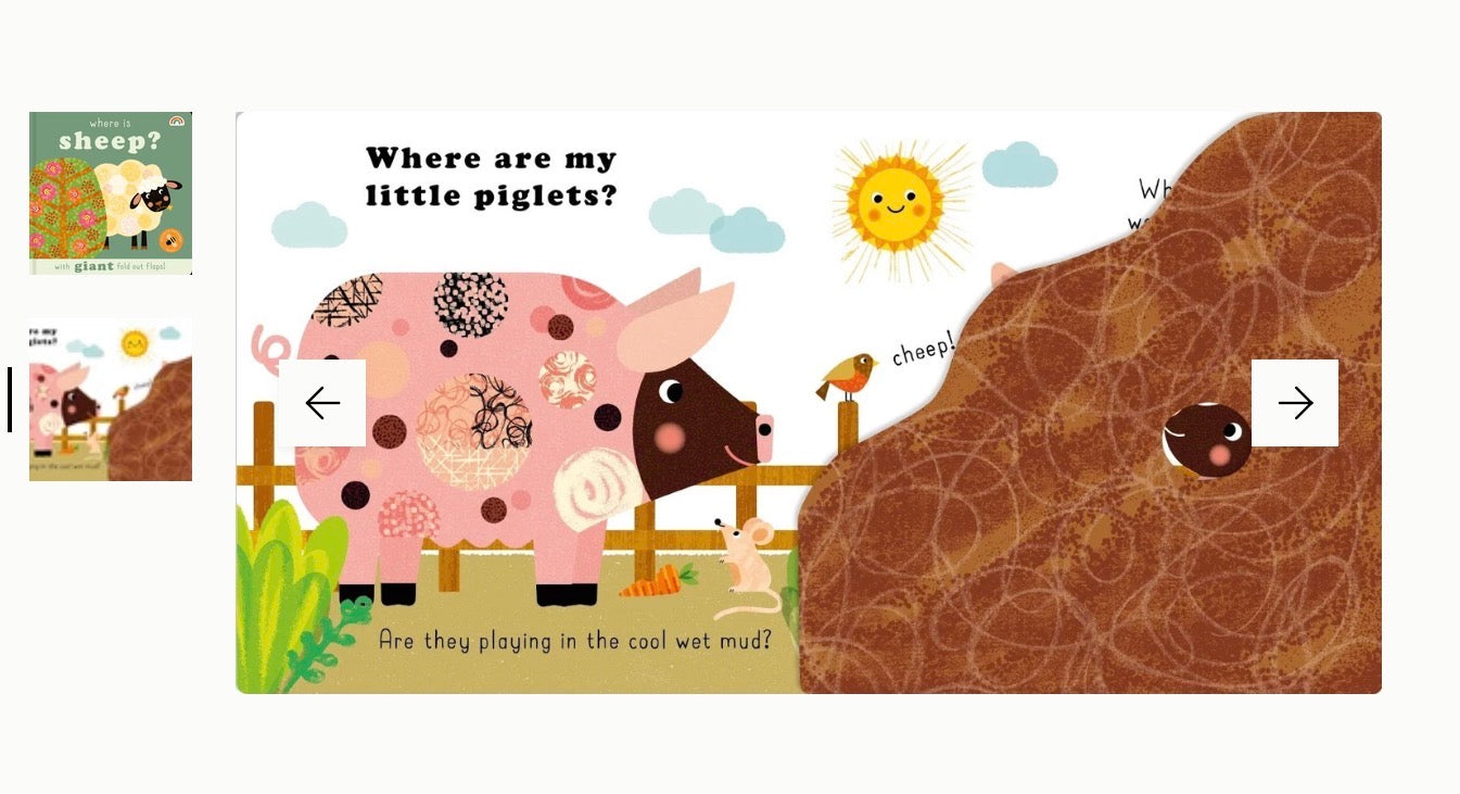 Where is Sheep? Board Book