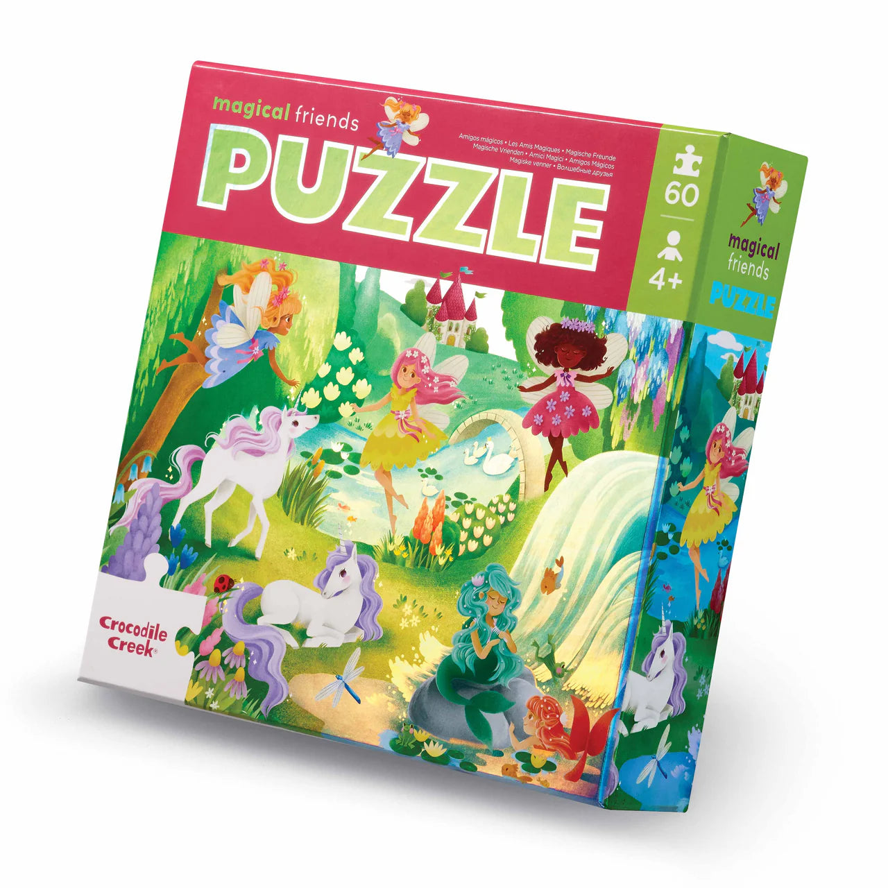 Crocodile Creek Magical Friends Puzzle 60 pce