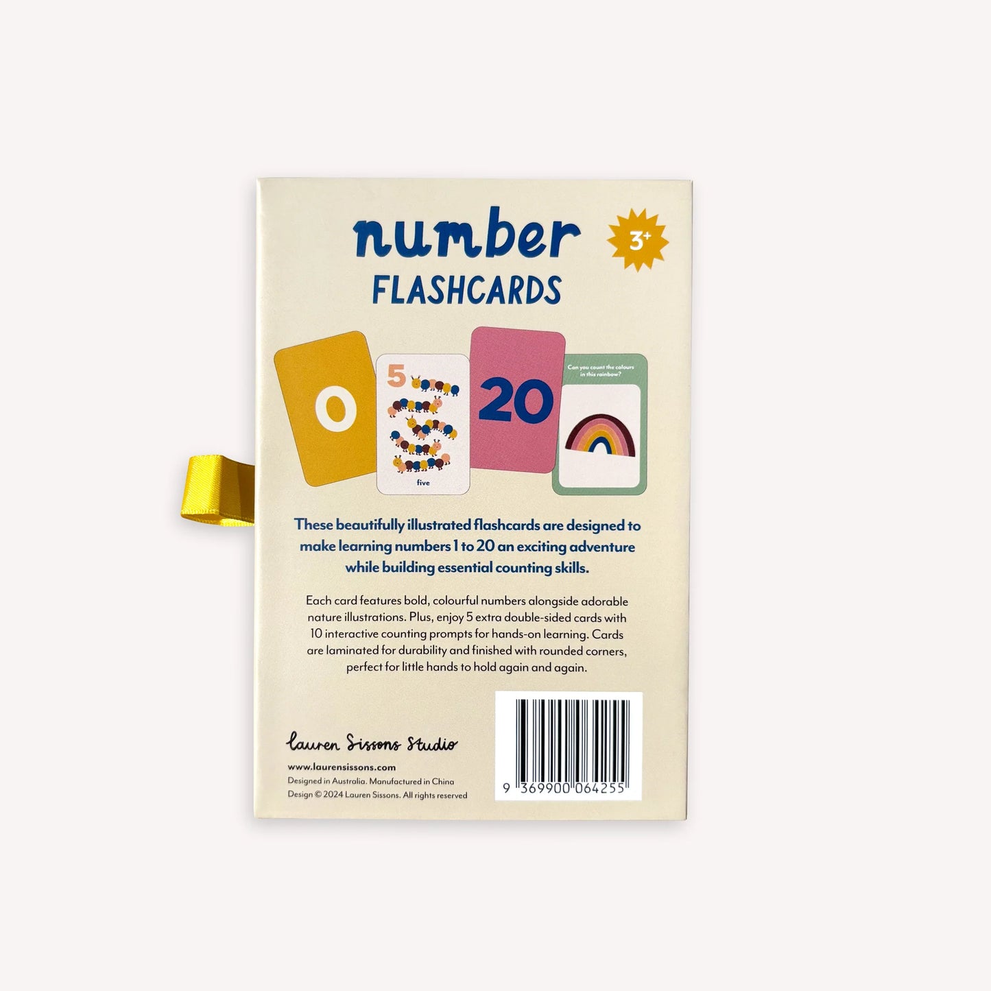 Lauren Sisson Studio - Number Flashcards