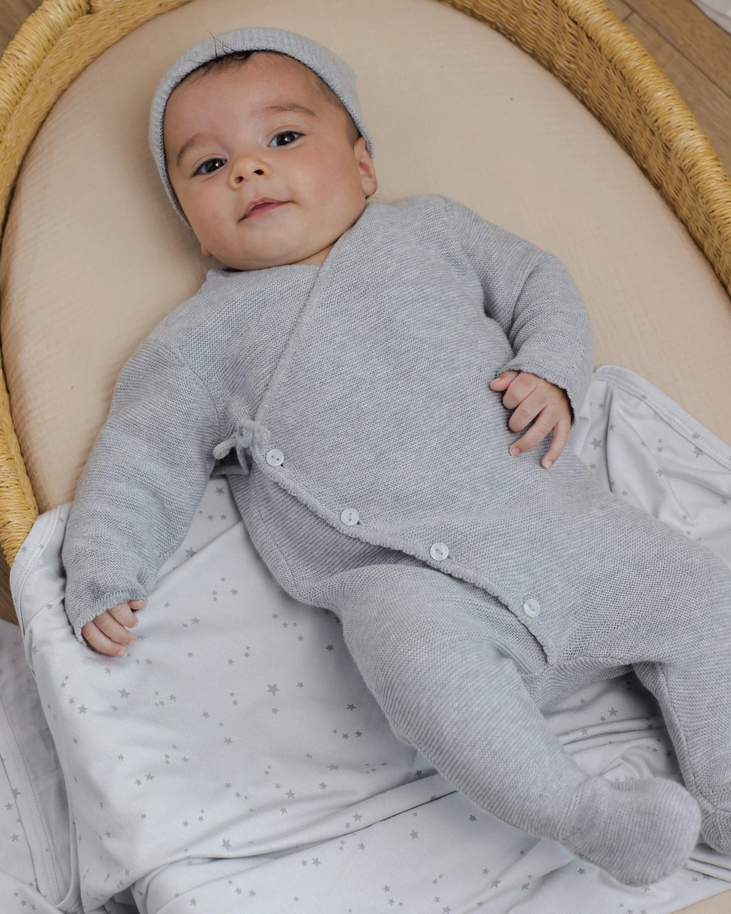 Quincy Mae Wrap Knit Footie
