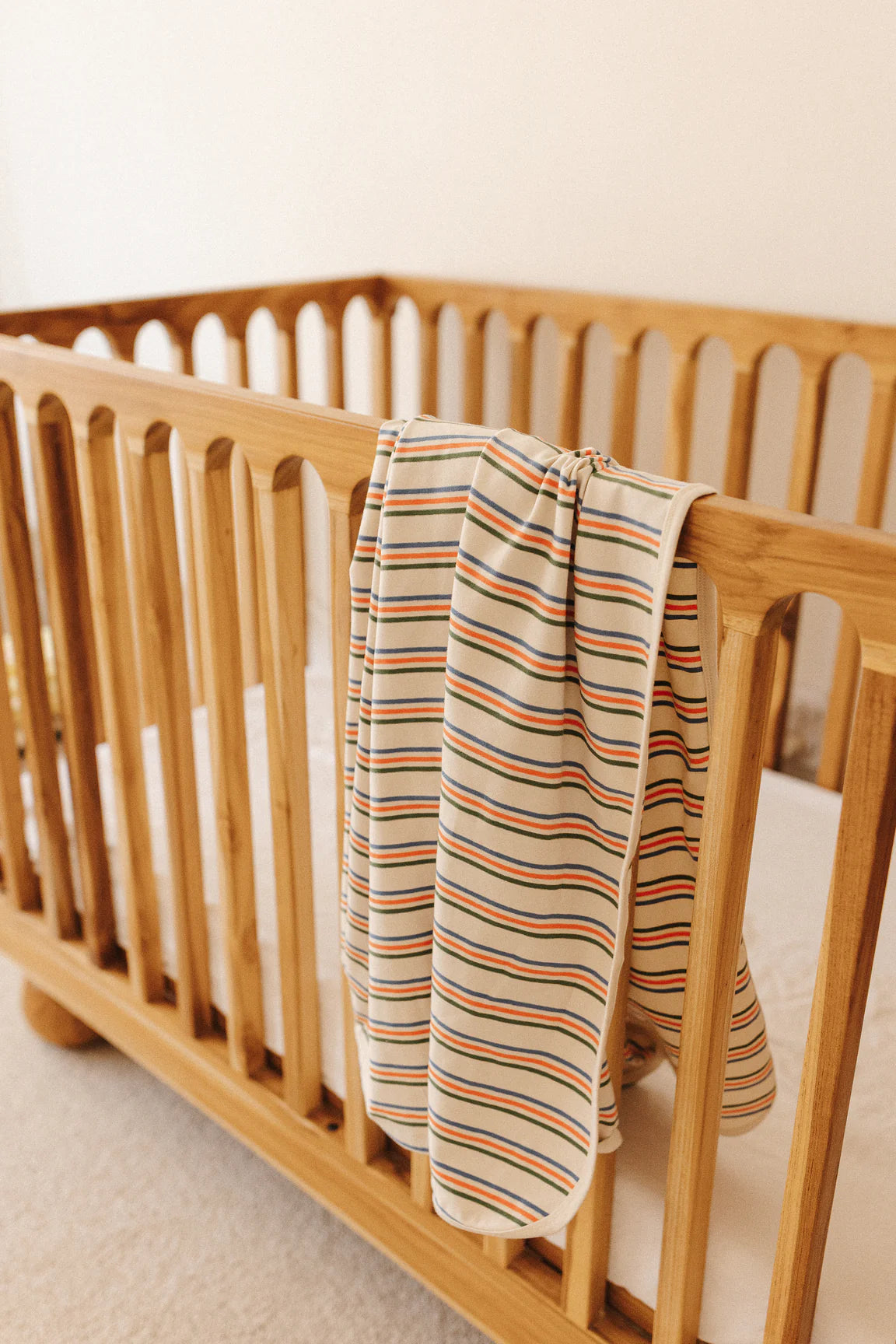 The Rest - Organic Multi Stripe Swaddle