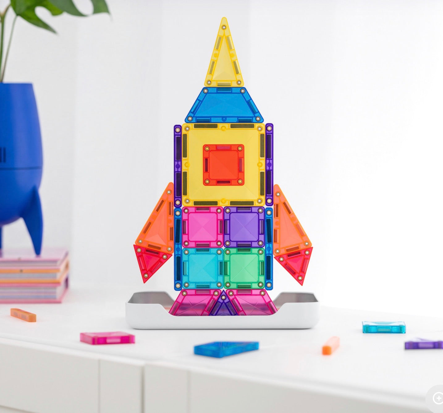 Connetix Magnetic Tiles Travel Mini Pack