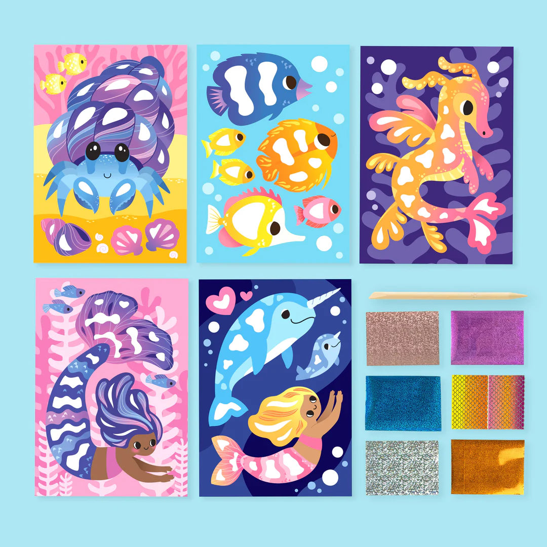 Tiger Tribe - Foil Art Ocean Magic