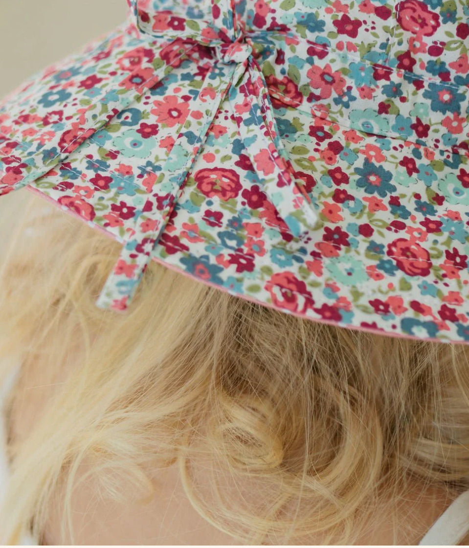 Acorn Kids Sunhats Heather Wide Brim Reversible