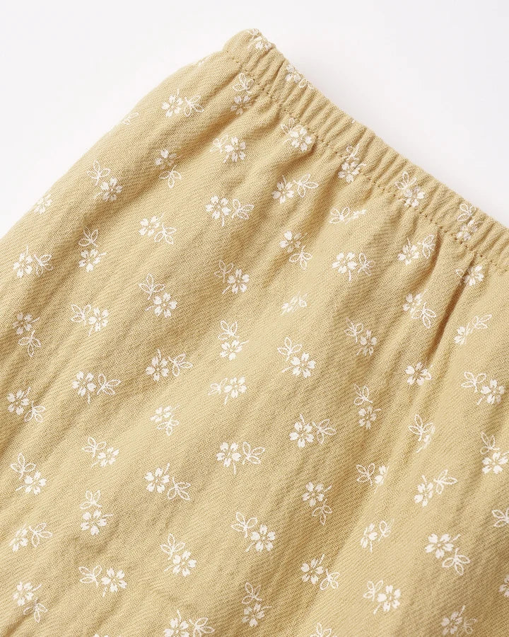 Quincy Mae Dress Marisol Dress Butterscotch Floral