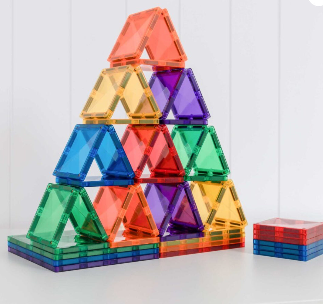Connetix - 42 Piece Rainbow Square Pack