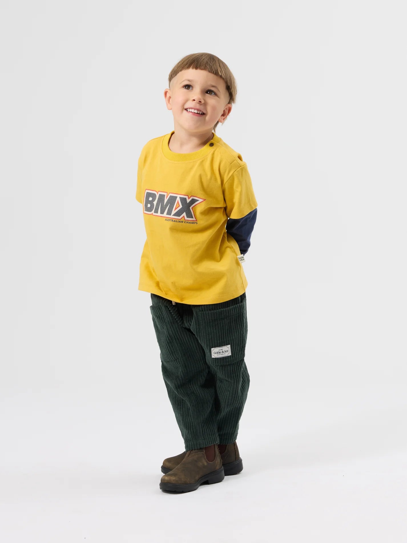 Goldie + Ace Corduroy Pocket Pant Moss