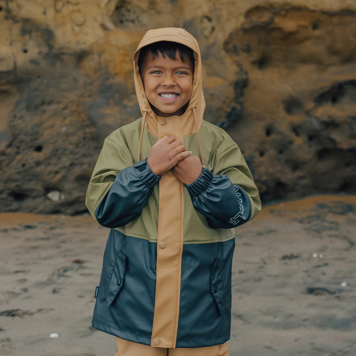 Crywolf Explorer Jacket Fern Colourblock