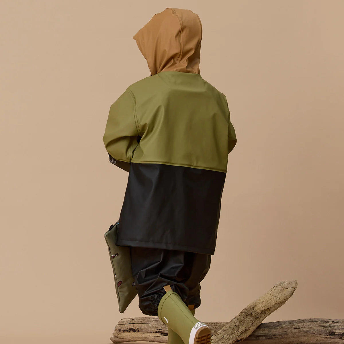 Crywolf Explorer Jacket Fern Colourblock