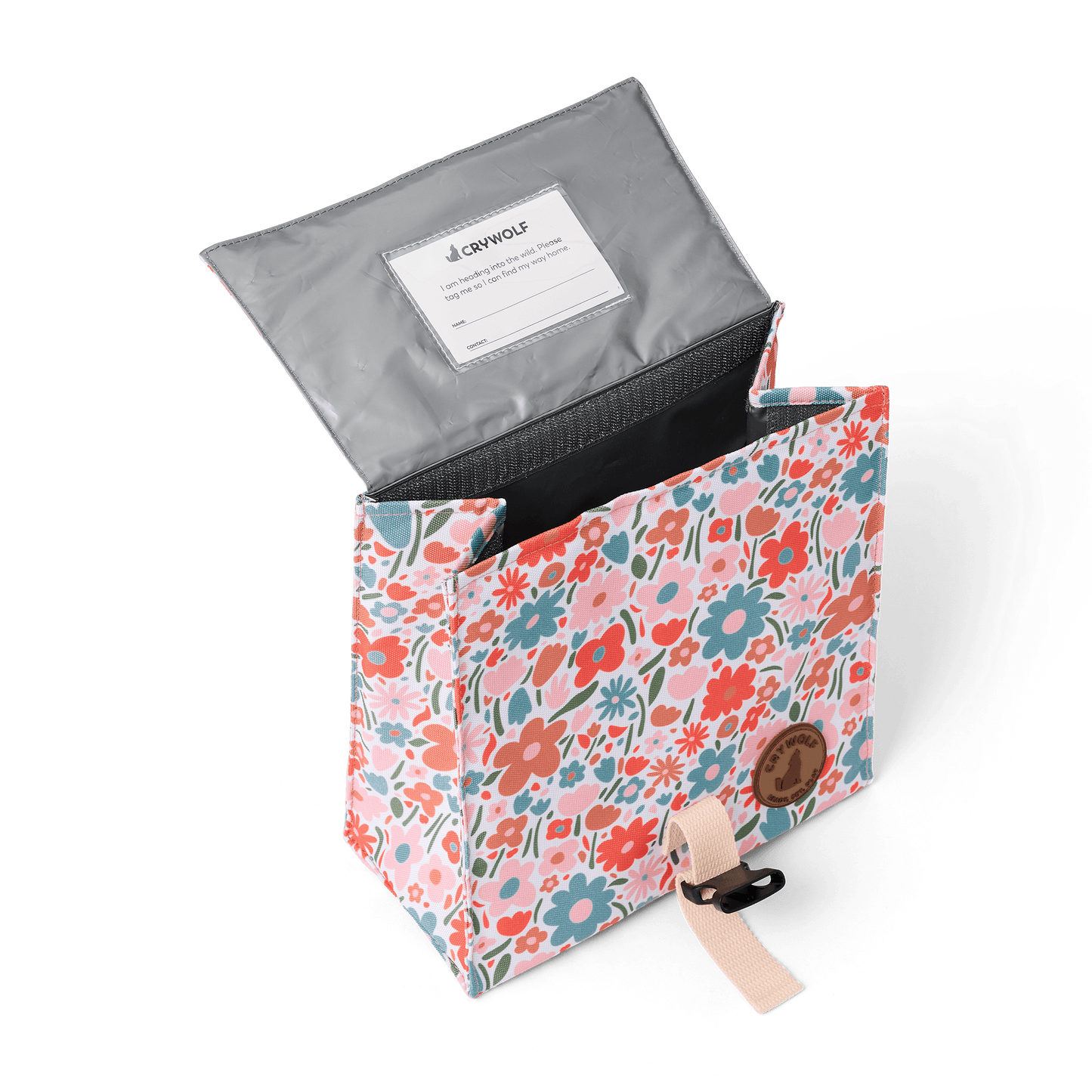 Crywolf Summer Range Insulated Lunch Bag Flower Market