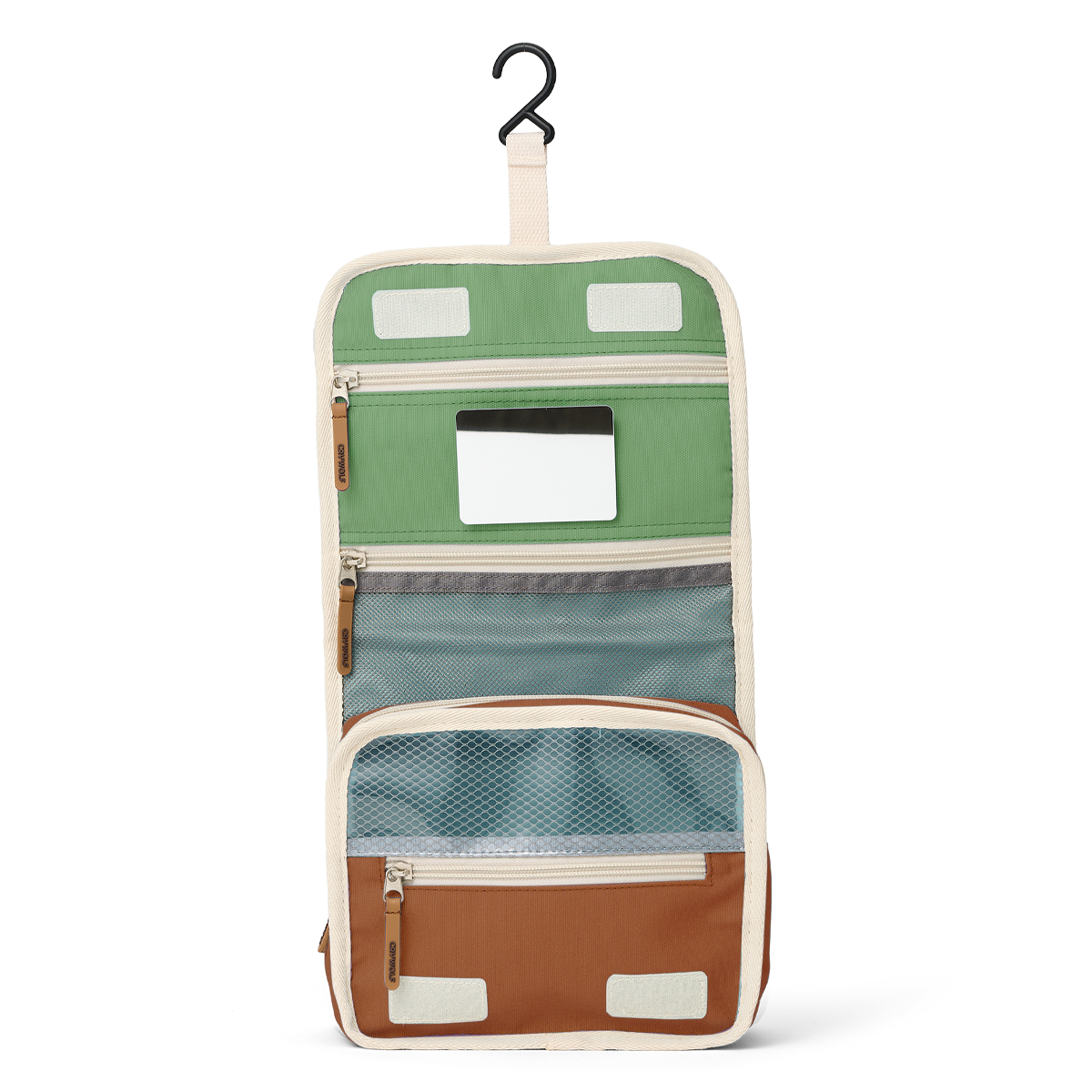 Crywolf Hanging Toiletry Bag Ocean Colour Block