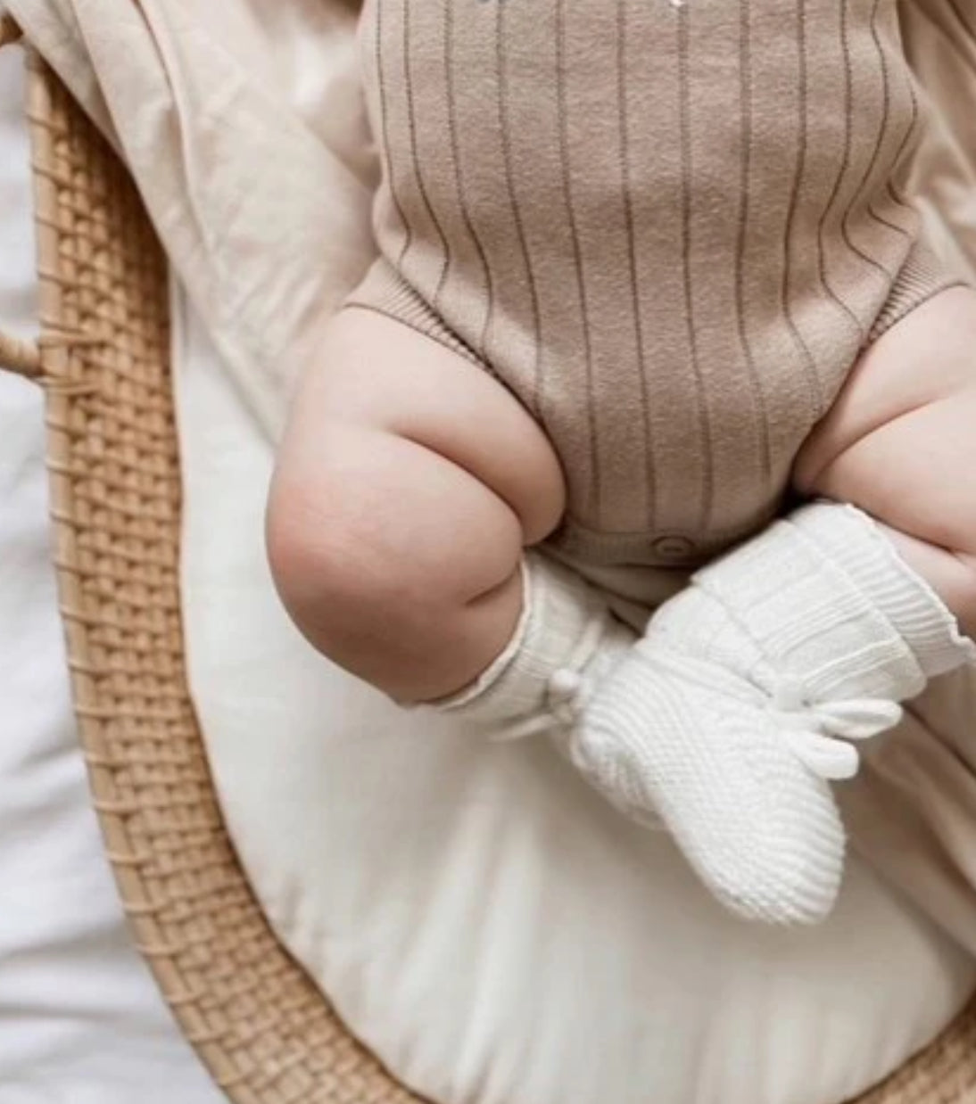 Petite and Co Singlet Thick Rib Singlet - Teddy Brown