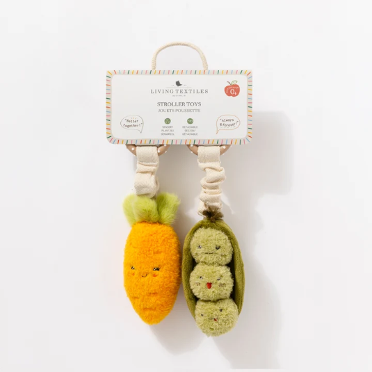 Stroller Toys Mini Market Brunch | Carrot & Green Peas