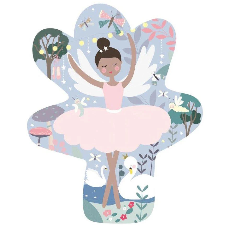 Floss & Rock 12 Pc Shaped Jigsaw Puzzle – Ballerina