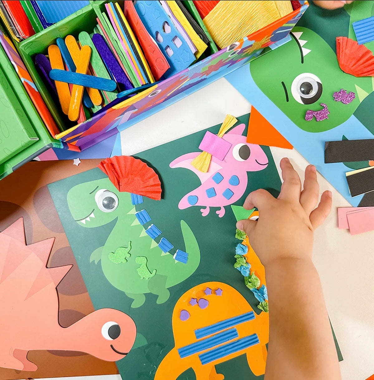 My Creative Box - Dinosaur Collage Activity Box