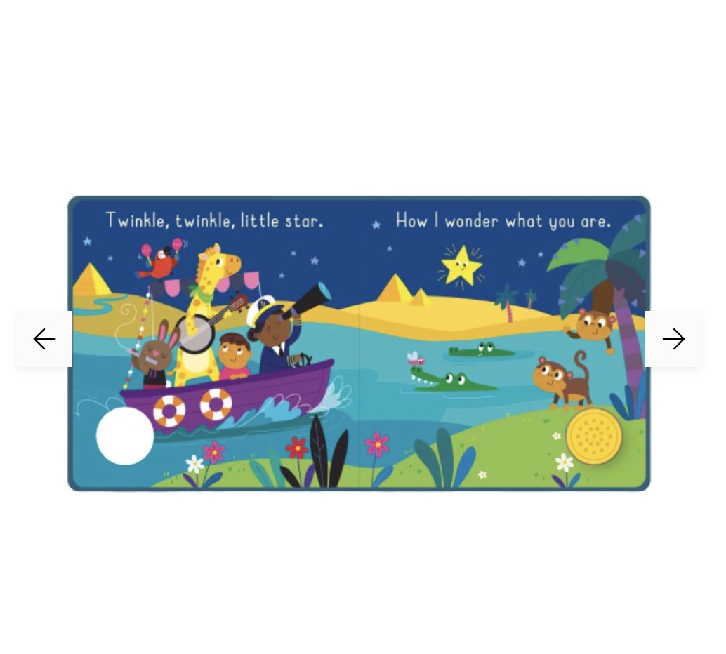 Noisy Rhymes Board Book - Twinkle Twinkle