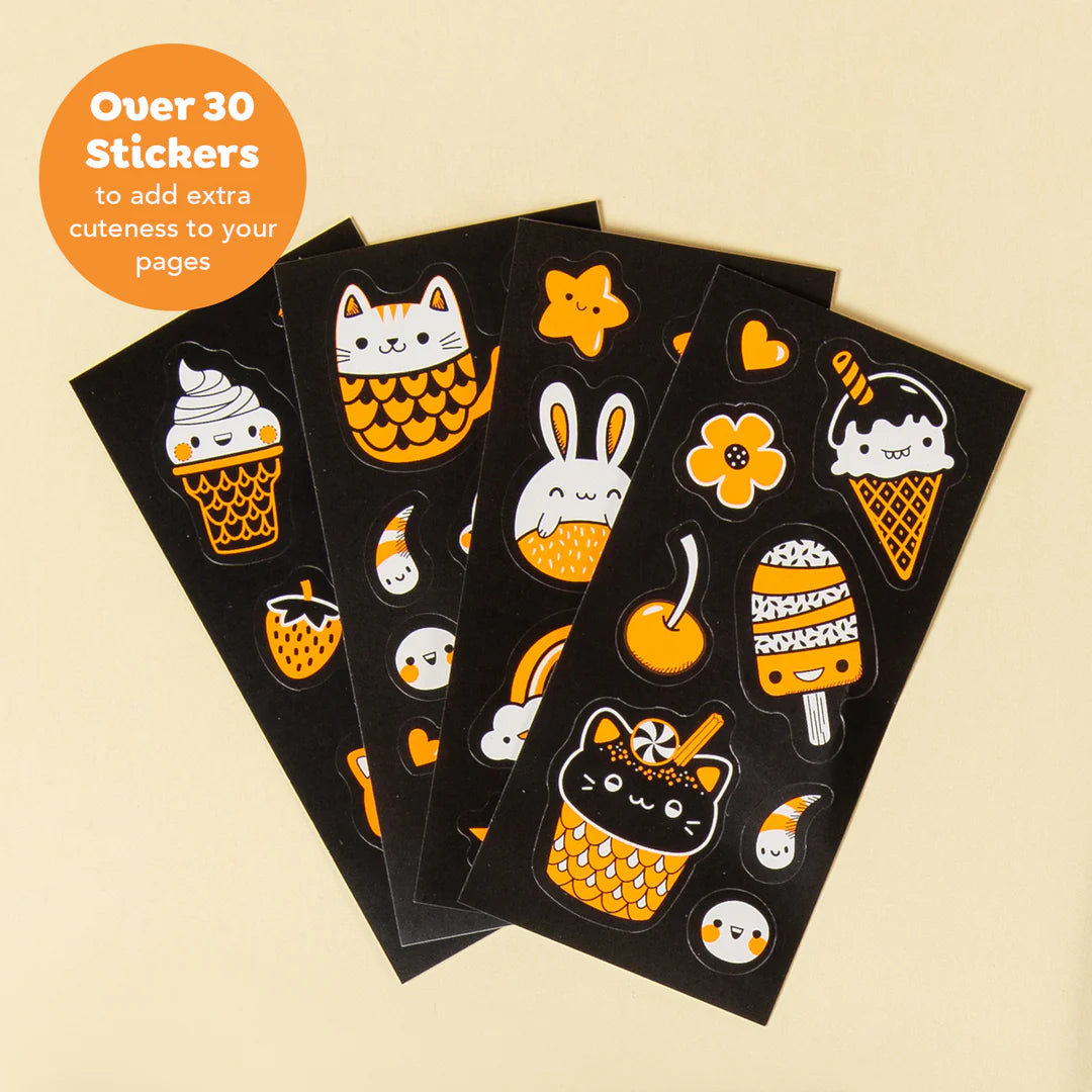 Tiger Tribe - Glow Friends Colouring Set