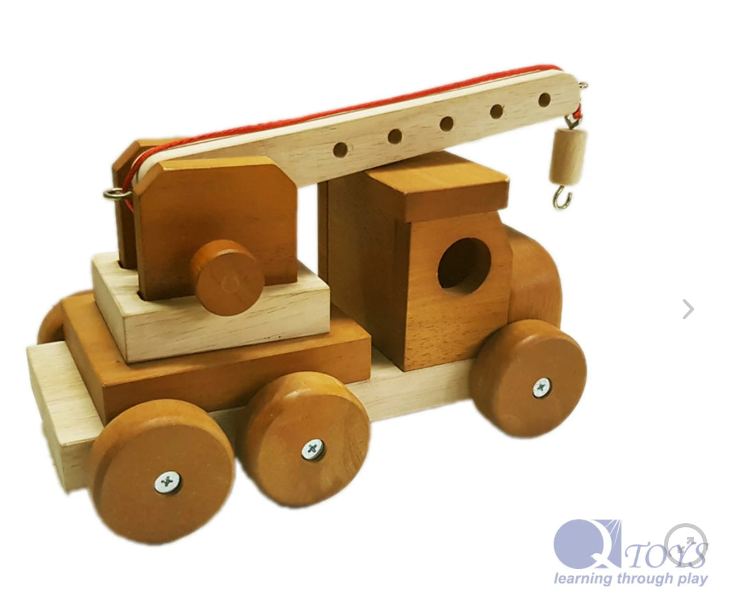 Qtoys Wooden Crane