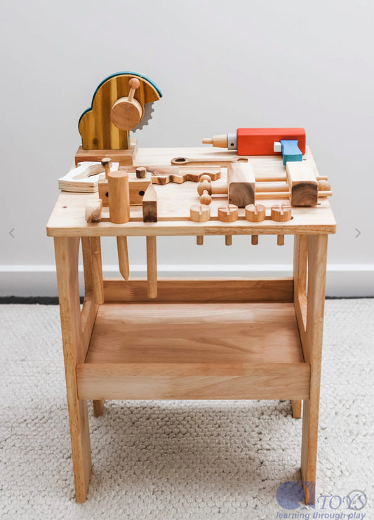 Qtoys Wooden Work Bench