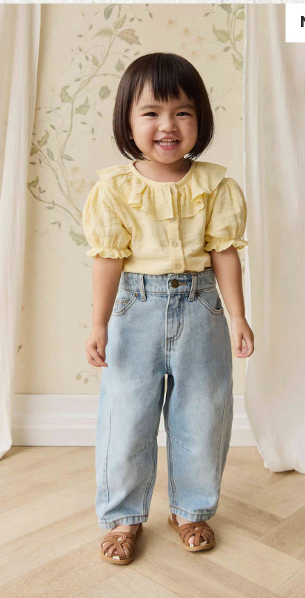 Jamie Kay Organic Cotton Muslin Alora Top Sunshine