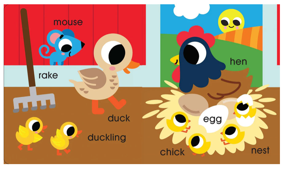 Mini Me - Cased Board Book - On The Farm Moo