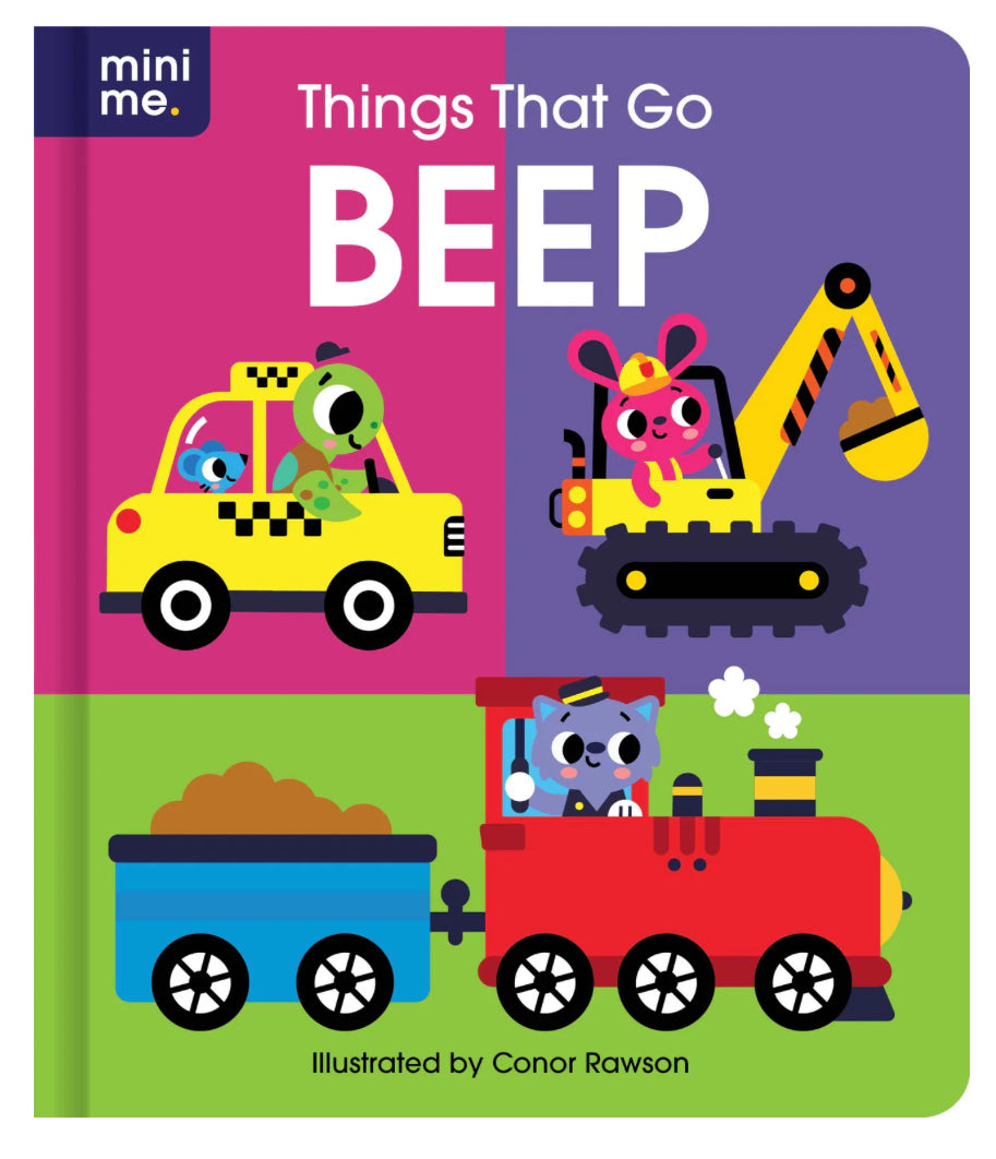 Mini Me - Cased Board Book - Things That Go Beep