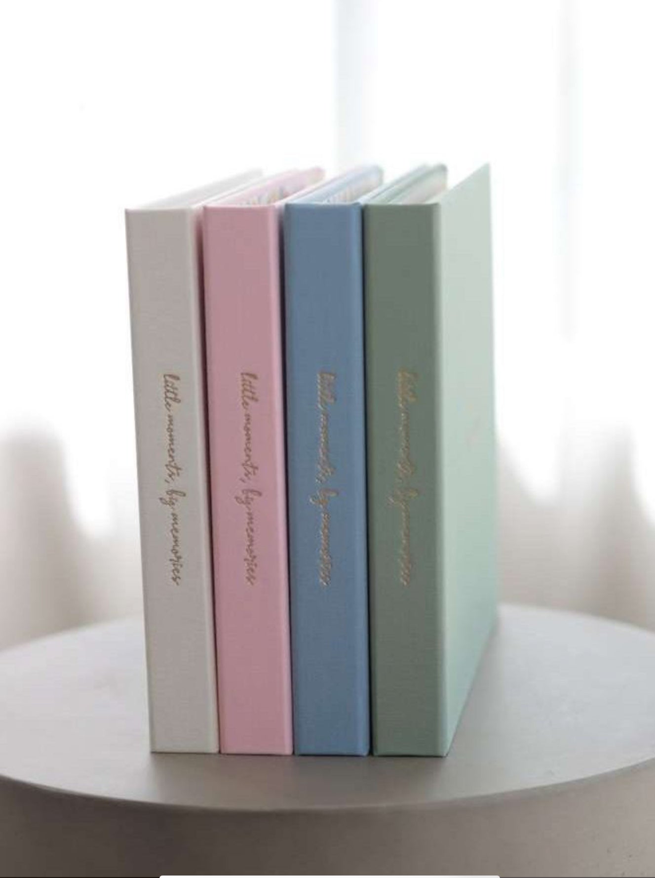 Luxury Linen Photo Album & Keepsake Box - Forget Me Not Journals