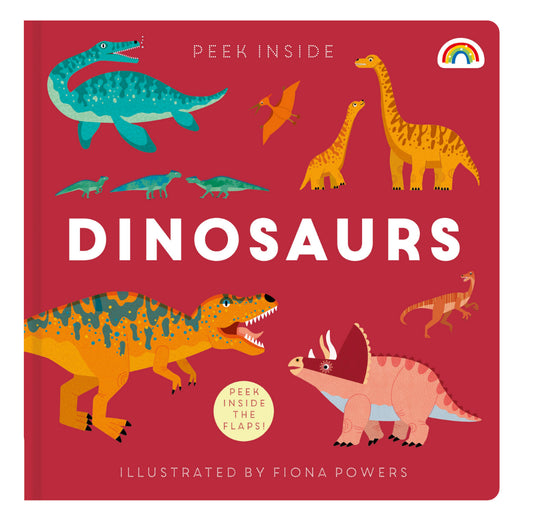 Dinosaurs Book - Peek inside the flaps