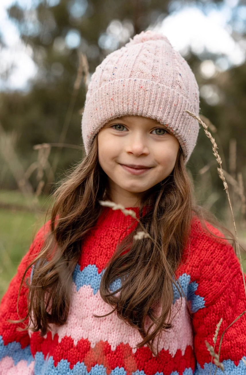 Acorn Kids Beanie Pink