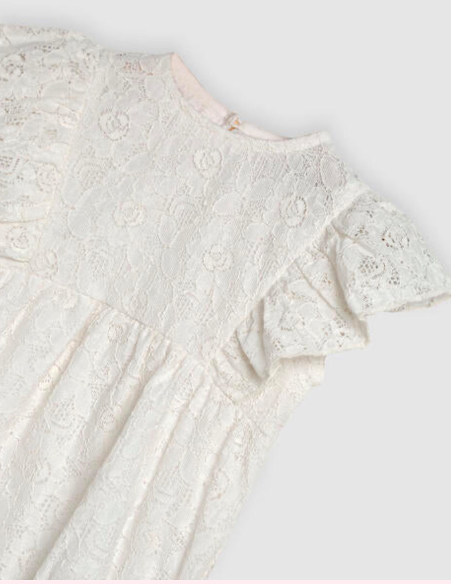 Alex&Ant Ellie Playsuit Natural Lace