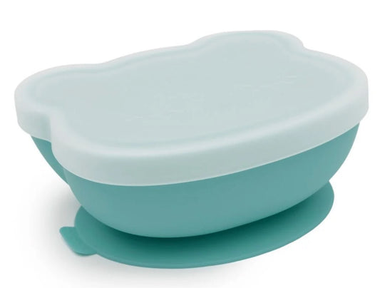 We Might Be Tiny Bear Stickie Bowl. Pistachio
