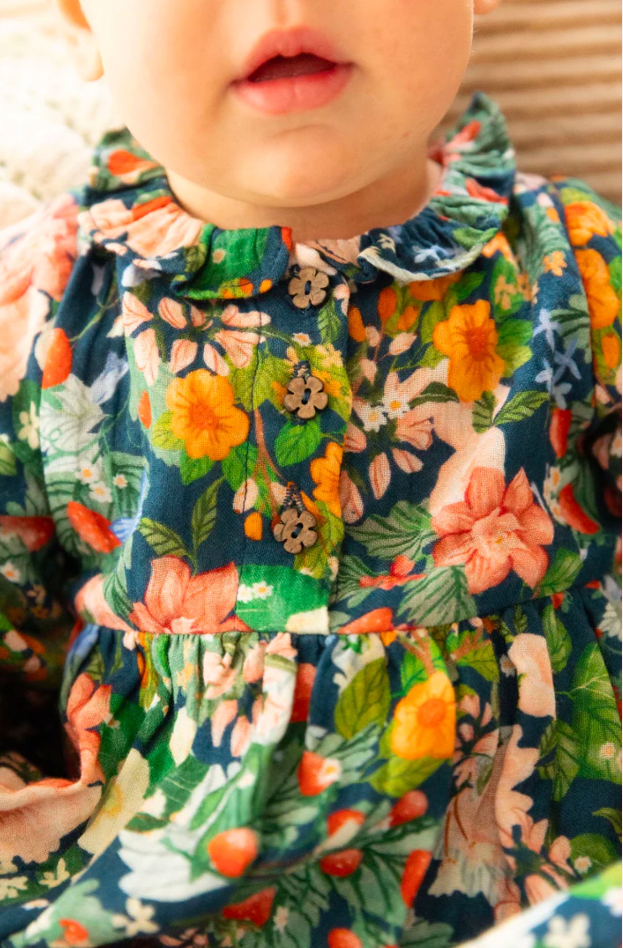 Alex&Ant Ivy Baby Dress - Strawberry Navy