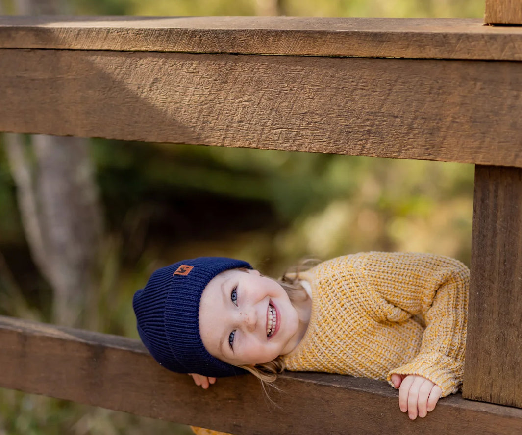 Acorn Kids Beanie Helsinki Navy