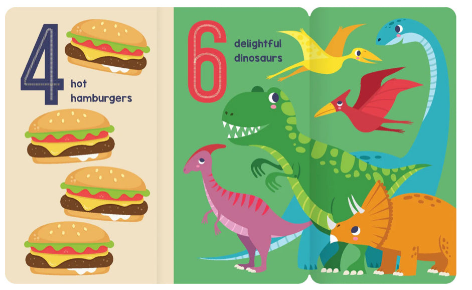 Tall Chunky Board Book - 123