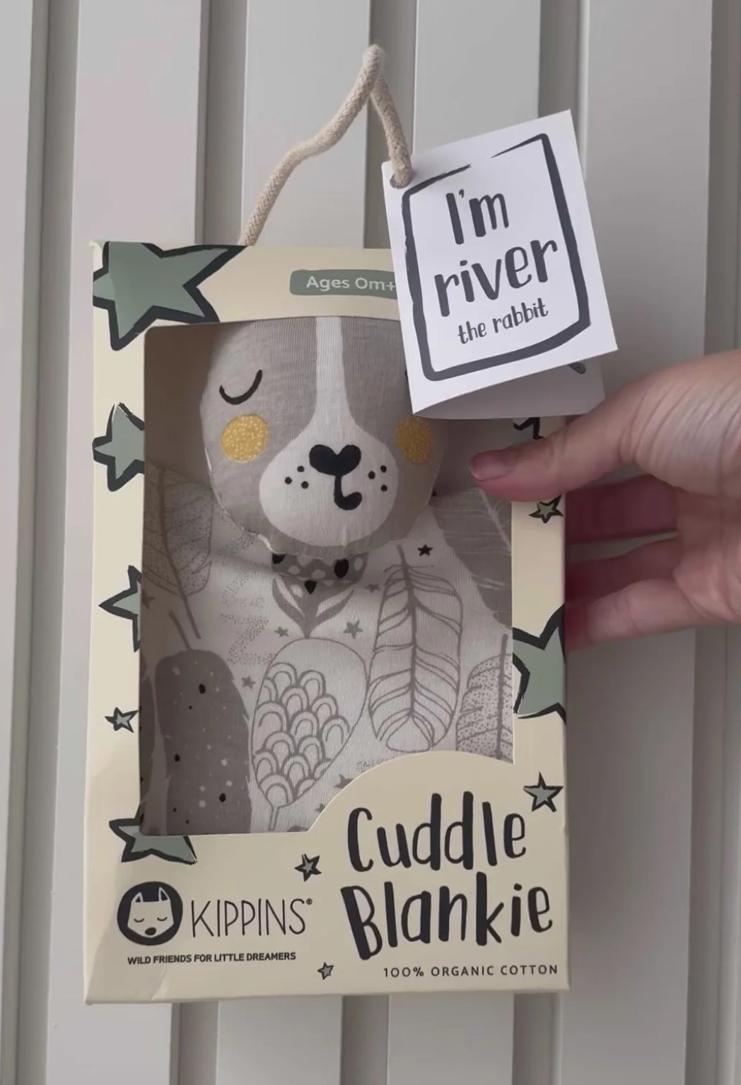Kippin s Cuddle Blankie - I’m River the Rabbit
