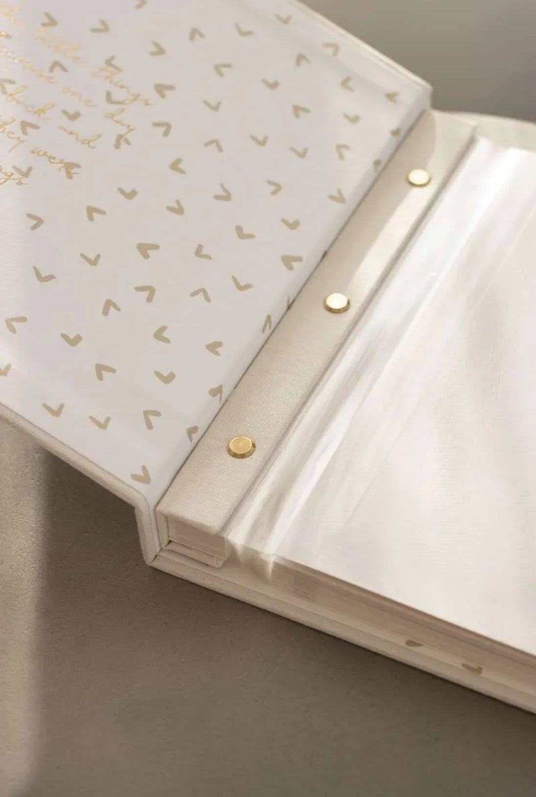 Luxury Linen Photo Album & Keepsake Box - Forget Me Not Journals