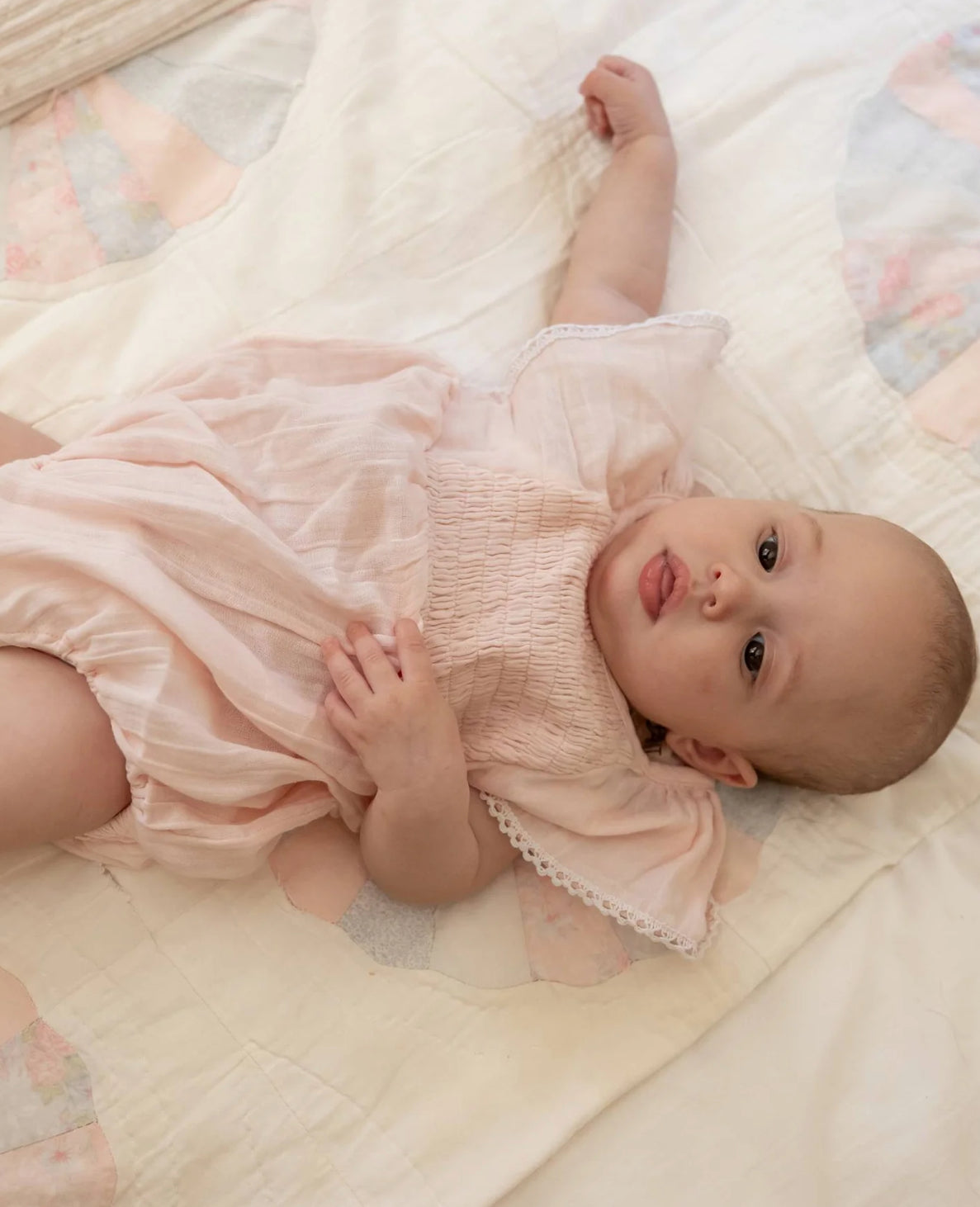 Alex&Ant Alice Playsuit Petal Pink
