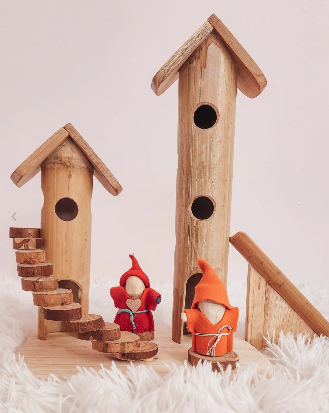 Qtoys Bamboo Gnome Play Set