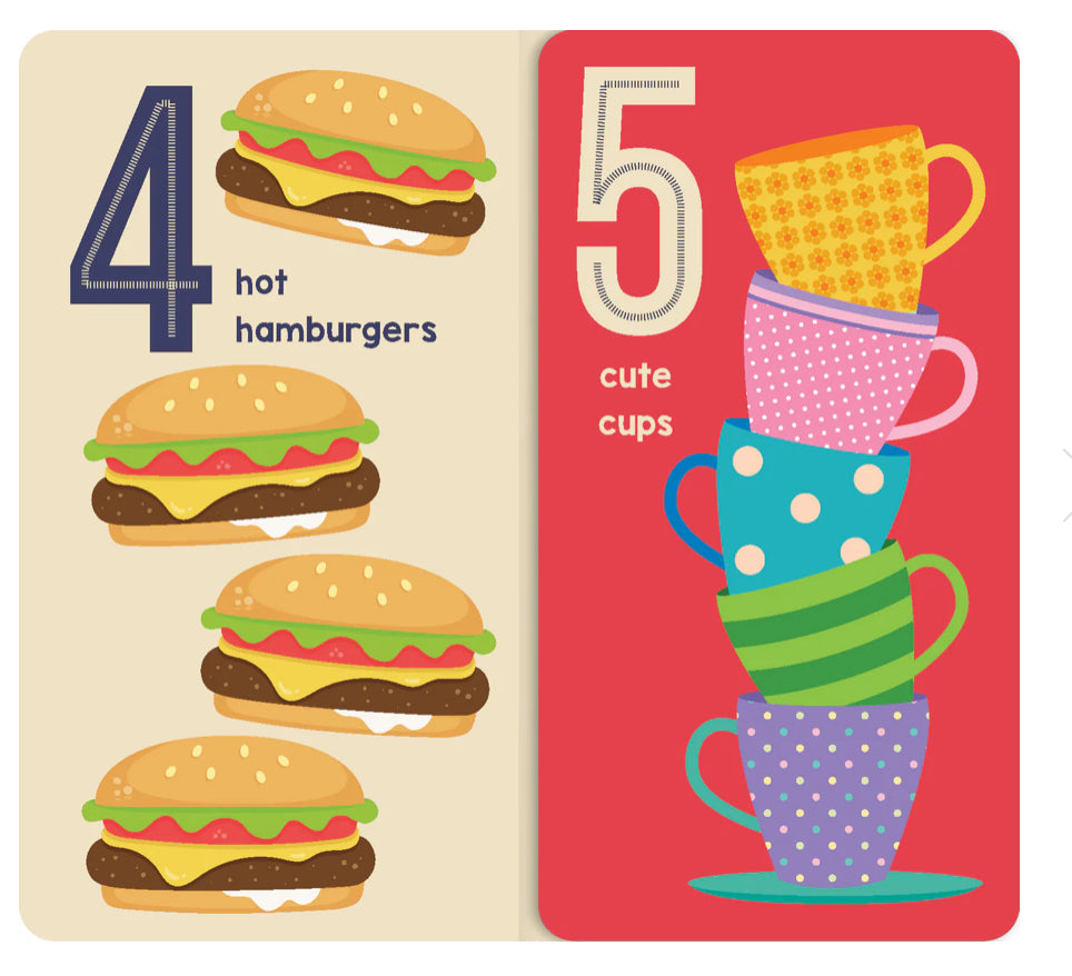 Tall Chunky Board Book - 123