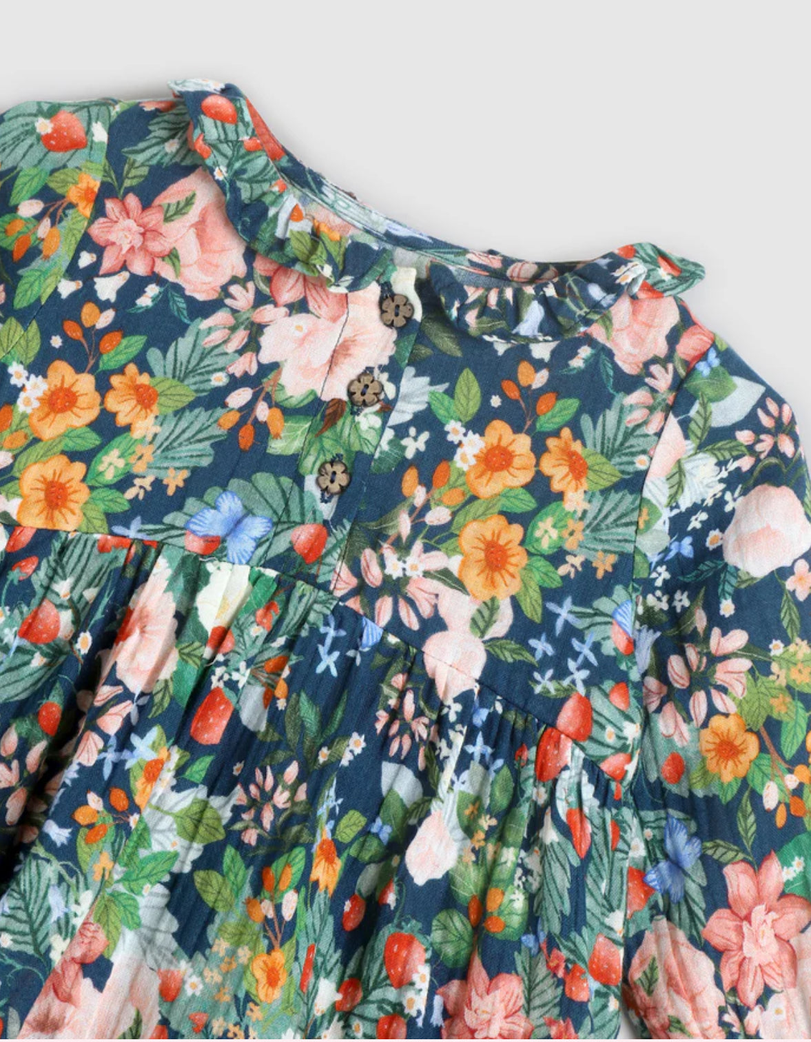 Alex&Ant Ivy Baby Dress - Strawberry Navy