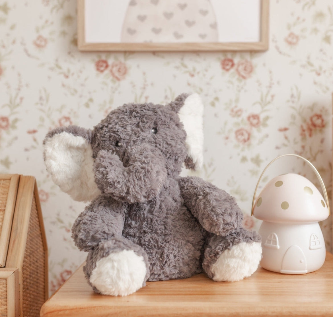 Mindful & Co Kids Eleanor the Weighted Elephant Grey