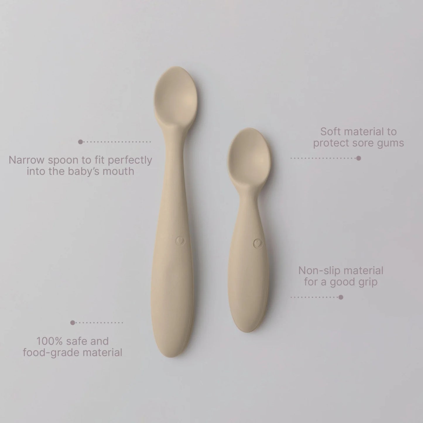 BIBS Spoon Set Vanilla
