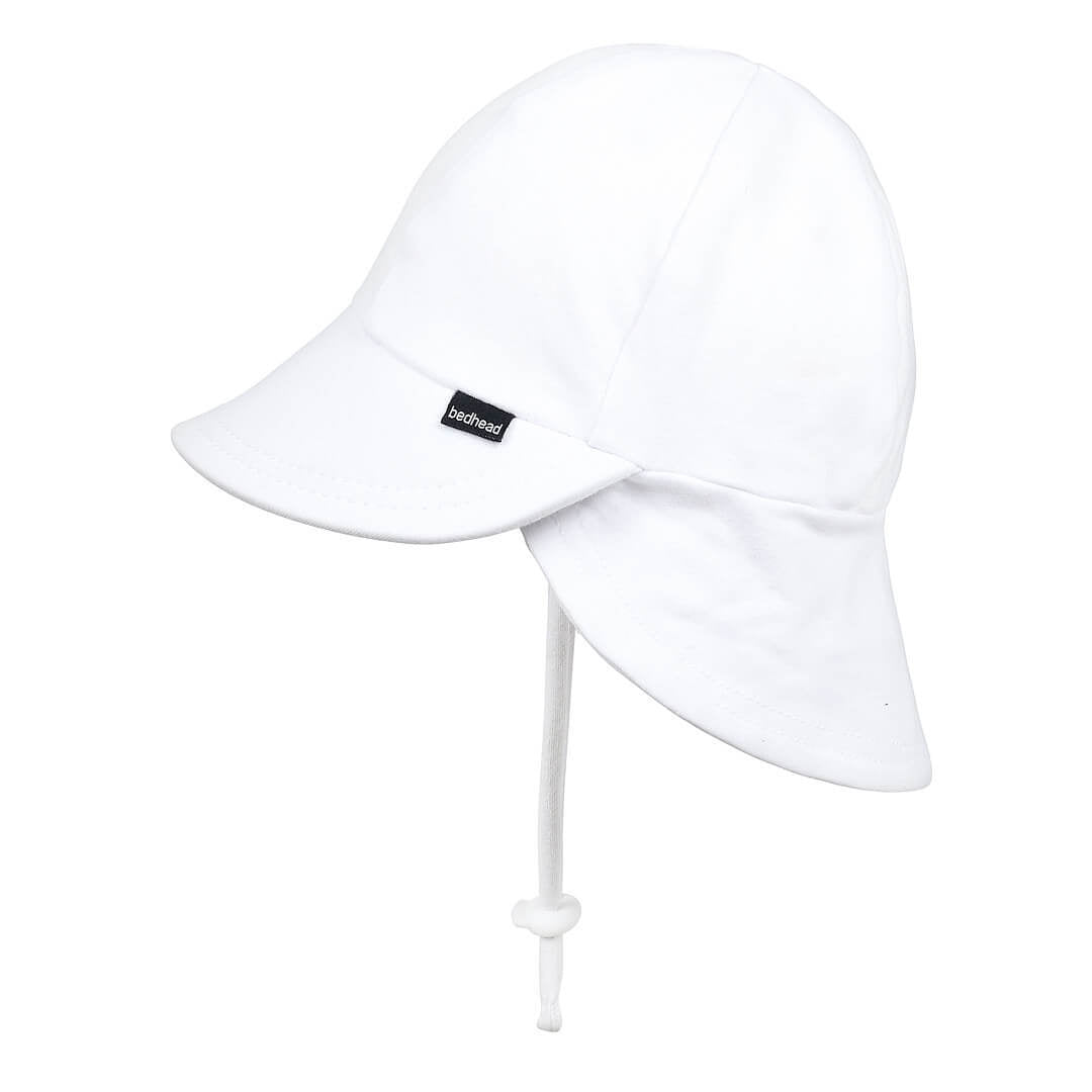 Bedhead hats Legionnaire Hat with Strap - White Sun-safety, comfort and style at it best!
