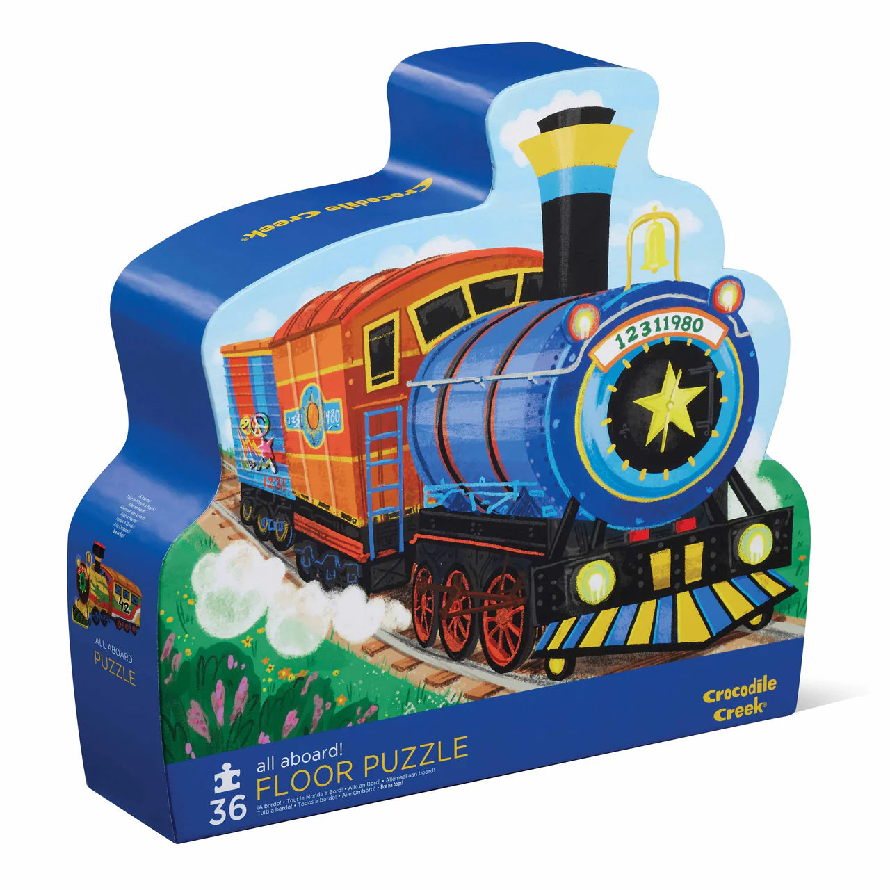 Crocodile Creek 36pce Floor Puzzle All Aboard
