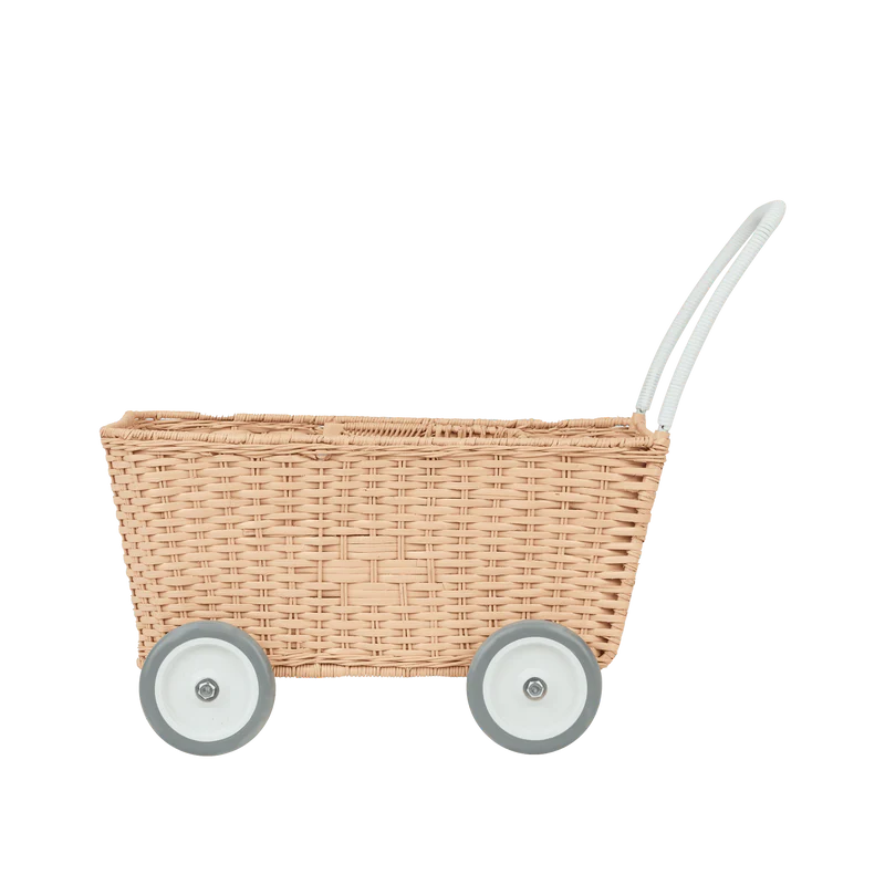 Olli Ella Strolley Pram Seashell Pink