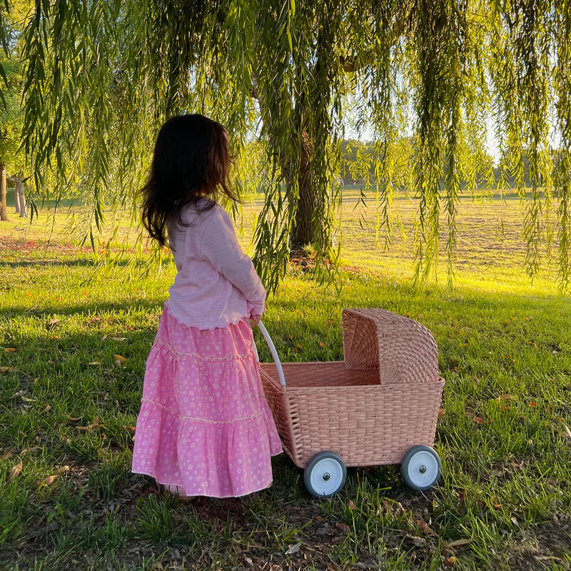Olli Ella Strolley Pram Seashell Pink