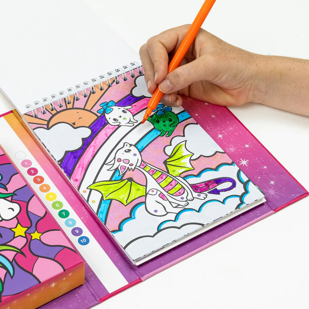Tiger Tribe - Colour by Numbers Unicorn Dreaming