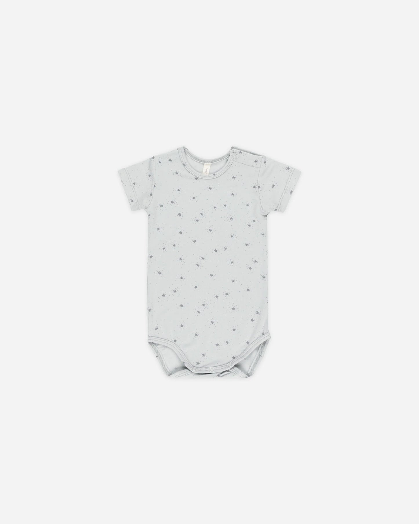 Quincy Mae Bamboo Short Sleeve Bodysuit - Twinkle or Cloud