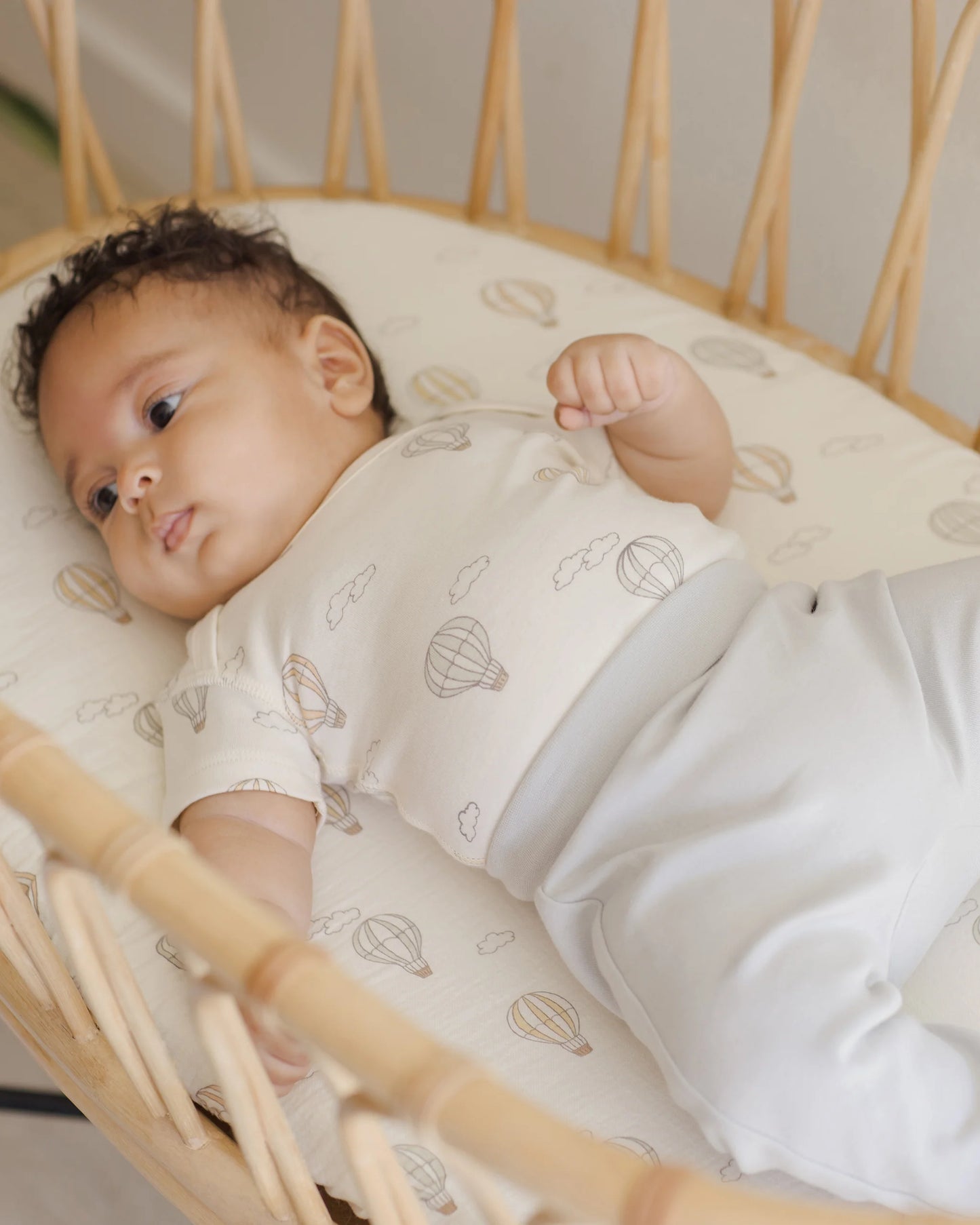 Quincy Mae Baby Pant Sky