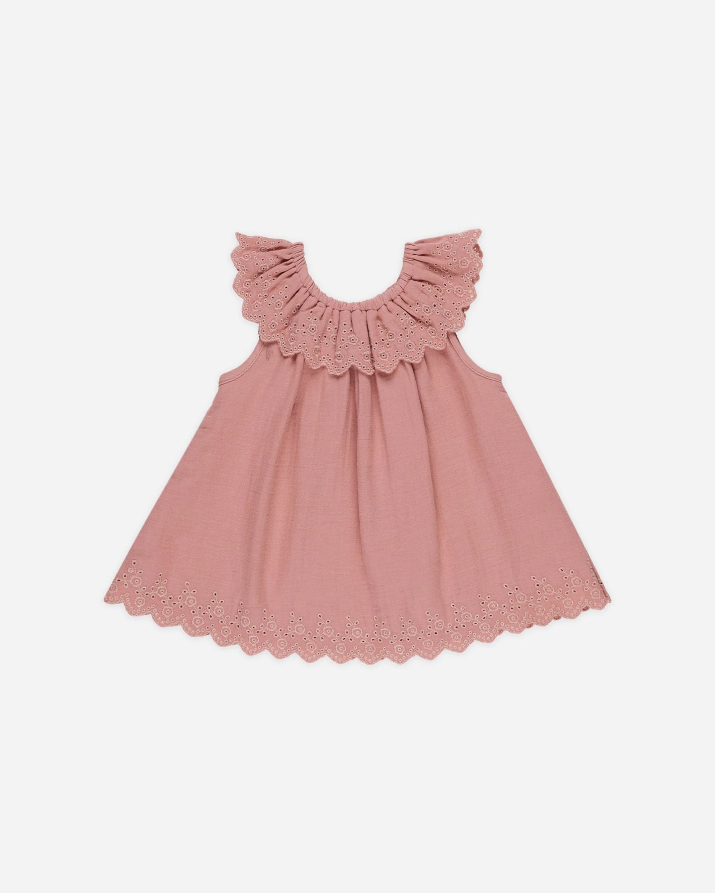 Quincy Mae Dress Isla Lipstick